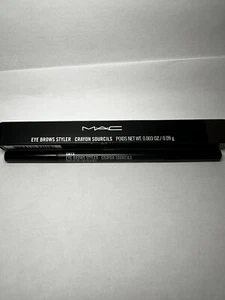 MAC EYE BROWS STYLER Pencil ONYX Black TRUSTED US SELLER! BRAND NEW IN BOX! - Picture 1 of 2