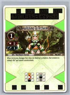 The Eye of Judgment Bewitching Elf Archeress #057 Sony PS3 Base Set 1 - Image 1 of 2
