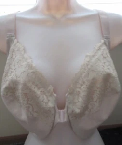 DELIMIRA LACY NUDE RACER BACK UW front close W657 bra 48 D NWT - Picture 1 of 8
