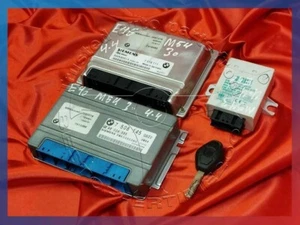 BMW 3 5 X5 series E46 E39 E53 2.5i 3.0i M54 ENGINE ECU DME MS43 EGS EWS3 KEY SET - Picture 1 of 12