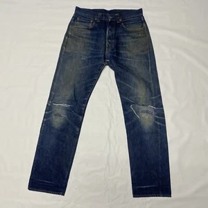 Levi's LVC 1947 501XX 31 X 31 Big E Selvedge Levi's Vintage Premium Orlato - Foto 1 di 24