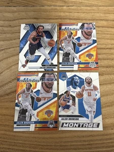 2024-25 Mosaic Jalen Brunson Base + Stare Masters (2) & Montage - Picture 1 of 5
