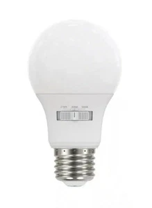60W Equivalent LED A19 Non-Dimmable Bulbs, 3 Color Select, 16 Pack - Picture 1 of 4