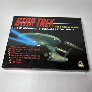 Star Trek The Original Series Crew Member's Exploration Pack 1996 Vintage Opened - Picture 1 of 14