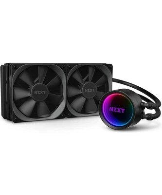 NZXT Kraken X53 240mm AIO RGB CPU Liquid Cooler RL-KRX53-01. Sealed - Image 1 of 4