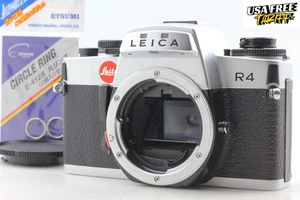 ⏯️ Todo funciona [casi como nuevo] Leica R4 plateado 35 mm SLR cuerpo de cámara fotográfica de JAPÓN - Imagen 1 de 16
