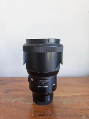 Sigma 85mm f/1.4 DG HSM Art Lens – Usado, totalmente funcional Foto 1 de 4