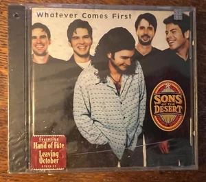 Sons Of The Desert - Whatever Comes First - CD 1997 Factory Sealed Promo Punch - Imagen 1 de 5