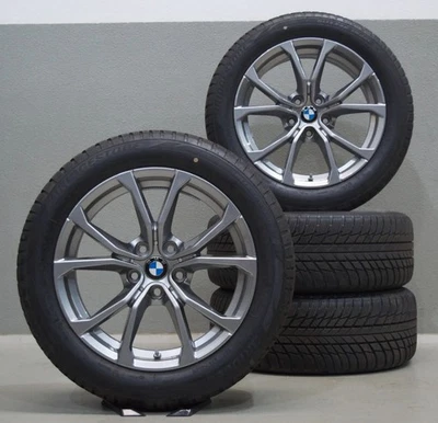 Original BMW 3er G20 G21 4er G22 776 17 Zoll Winterreifen Winterräder DOT24 +6mm - Bild 1 von 4