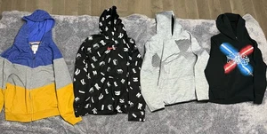 Lot of 4 Boys Pullover Sweaters, Nike, Under Armor, Cat & Jack Size 8-10 - Picture 1 of 9