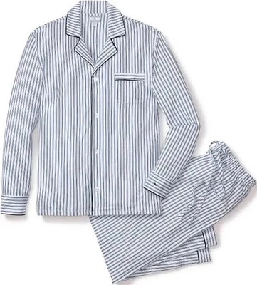 Juego de pijama de sarga para niños Petite Plume en azul marino francés tictac talla 8 años. Nuevo con etiquetas Foto 1 de 4