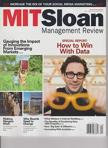 MIT Sloan Management Review Magazine Herbst 2012 Vol.54 #1, WIE MAN MIT DATEN GEWINNT. - Bild 1 von 1