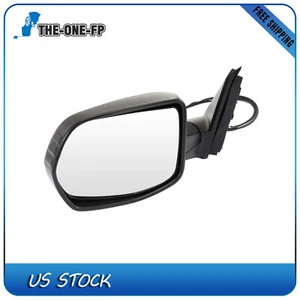 Espejo retrovisor lateral izquierdo negro plegable manual eléctrico para Honda CR-V 2,4 L 2007-2011 - Imagen 1 de 12