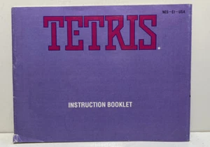 TETRIS — NES Nintendo Original Instruction Manual Booklet Only - Picture 1 of 3