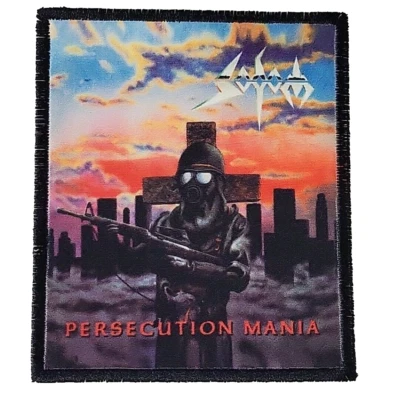 SODOM Persecution Mania SMALL PATCH Printed Band Logo - Image 1 of 4