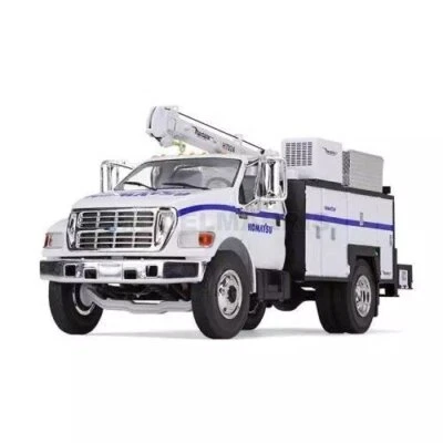 FIRST GEAR 10-4108 KOMATSU FIRST GEAR FORD F-650 1/34 - Immagine 1 di 4