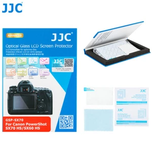 JJC Optical Tempered Glass Screen Protector for Canon SX70 HS,SX60 HS - Photo 1 sur 12