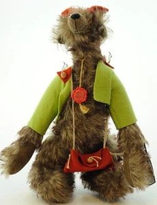 Hermann Original Teddybären*Martha*Fünfgelenkiger Plüsch Ltd Ed N0. 205/1000 - Bild 1 von 15