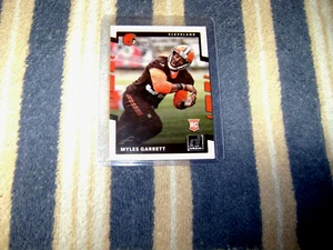 2017 DONRUSS ROOKIE MYLES GARRETT RC MINT CLEVELAND BROWNS L@@K - Picture 1 of 3