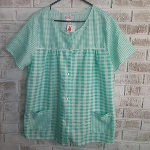 Ropa para dormir a cuadros de gingham Lati Fashion talla XL - Imagen 1 de 6