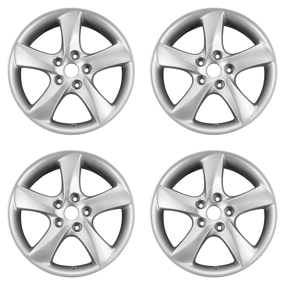 New 17" Replacement Wheels Rims Set for Mazda 6 2003 - 2008 Silver - Image 1 of 1