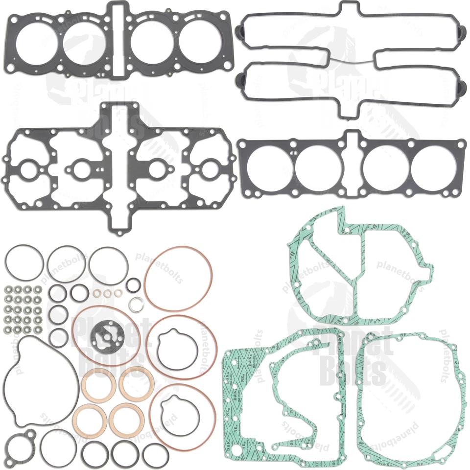 Upper Complete Engine Gasket Rebuilt Kit For Yamaha YZF 1000R 96-97 GT O-Ring - Image 1 of 4