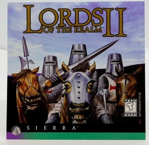 CD Rom Lords of the Realm II Sierra Rated T Teen 1997 - Picture 1 of 3