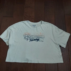 Hurley Kids Floral Sunset Print T Shirt - Size S - Picture 1 of 10