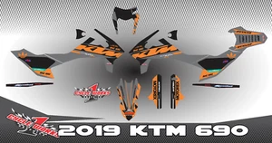 Graphics for  SMC-R SMC 690 SUPERMOTO 2019 - 2023 Decal KIT rc691 - Bild 1 von 1