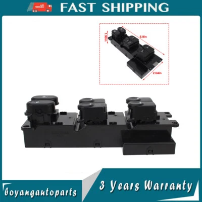 Interruptor maestro de ventana eléctrica para Hyundai Elantra Touring 2008 2009 2010 2011 2012 Foto 1 de 4