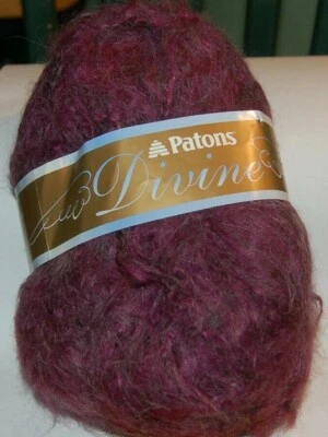Patons Devine Yarn 3.5 Ounces Amethyst Allure Purple varigated sold by skein - Image 1 of 3