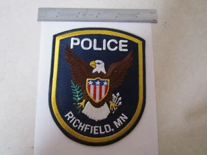 PATCH LAW ENFORCEMENT POLICE RICHFIELD MINNESOTA POLICE - Picture 1 of 2