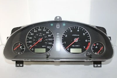Cuadro de instrumentos velocímetro medidor de panel 03 Subaru Legacy 46.554 millas Foto 1 de 4