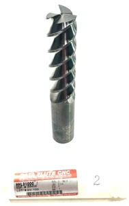 DATA FLUTE CNC END MILL HHL31000 EDP #39408 FL: 3 SHK: 1 LOC: 31/4 DIA: 1 OAL: 6 - Picture 1 of 4