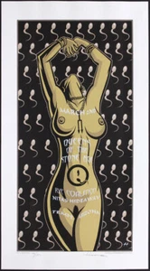 Justin Hampton Queens Of The Stone Age Rye Coalition Tempe Arizona 2003 Poster - Picture 1 of 2