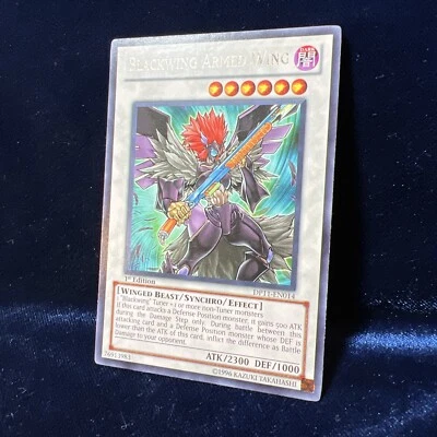 Yugioh Blackwing Armed Wing DP11-EN014 1st Edition Rare Card - Image 1 of 4