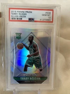 2015-16 Panini Prizm Silver Terry Rozier radiocontrol novato PSA 10 gemas como nuevo #338 - Imagen 1 de 2