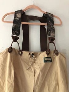 MACKCBC11 Hodgman Mackenzie Cleated Bootfoot Chest Waders - Brown, Size M - Picture 1 of 10