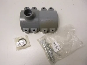 Spears NSF-61 CPVC 3""x3/4"" Klemmsattel mit Schrauben und O-Ring - Bild 1 von 6