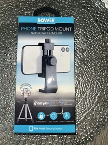 Bower 360-Deg Rotating Smartphone Tripod Mount WA-TM100 - Zdjęcie 1 z 9