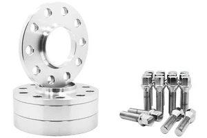 (2) 15mm & (2) 20mm 5x120 Wheel Spacers Staggered Kit BMW E60 E61 E90 E91 E92 - Picture 1 of 4