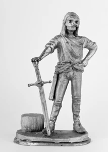Ejecutor, Europa siglo XVI-XVII. Juguete de hojalata soldado 54 mm - Imagen 1 de 7