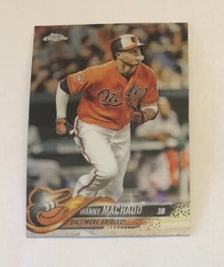 Manny Machado 2018 Topps Chrome #94 Baltimore Orioles - Picture 1 of 2