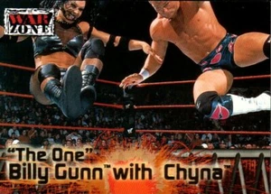 Carta Fleer WWF WWE 2001 Raw Is War Wrestling #64 Billy Gunn / Chyna - Foto 1 di 2