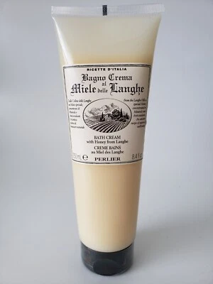 Perlier Honey From Langhe Bath Cream Miele Delle Langhe 8.4 oz New Sealed - Image 1 of 3