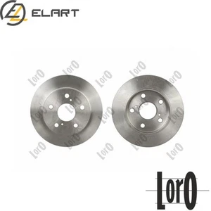2x BRAKE DISC 231-04-125 FOR TOYOTA COROLLAAURIS 4ZZ-FE 1.4L 1ZR-FE/FAE 1.6L - Picture 1 of 8
