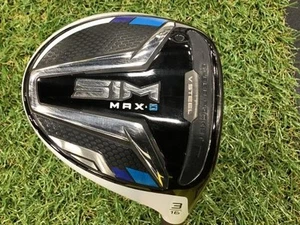 TaylorMade SIM MAX-D 3W 16° Stiff Right-Handed 43.25in Fairway wood 1235 - Picture 1 of 5