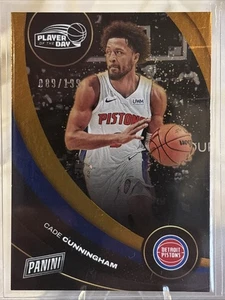 Baloncesto Jugador del Día Panini 2024-25/199 Naranja #13 - CADE CUNNINGHAM - Imagen 1 de 5