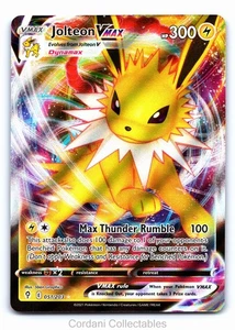 Jolteon VMAX 051/203 - Evolving Skies - Pokemon Card - Near Mint - Foto 1 di 2
