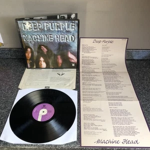 RARE LP VINYL DEEP PURPLE MACHINE HEAD 1ST PRESS QUADRAPHONIC Q4TPSA 7504 EX/EX+ - Picture 1 of 17